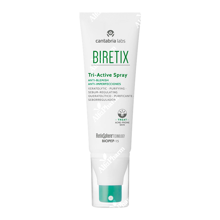 BiRetix Tri-Active SPRAY Спрей три-актив для кожи с акне 100 ml