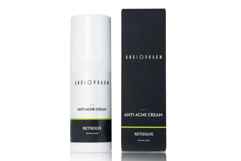ANGIOPHARM Крем для проблемной кожи с ретиналем MAX