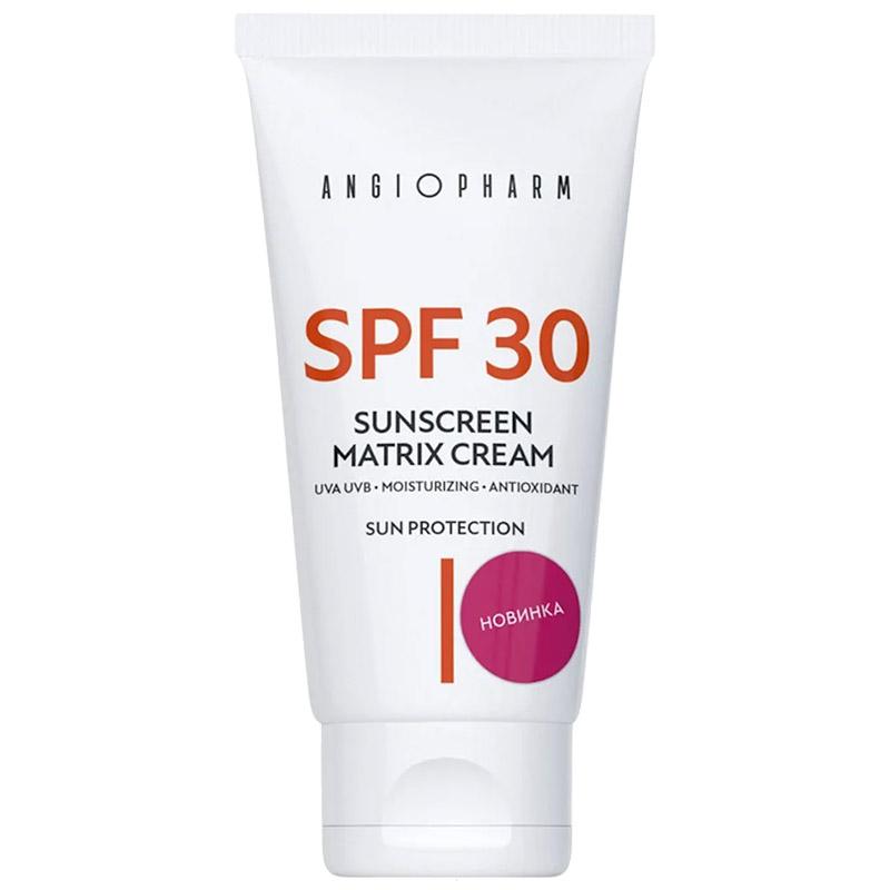 ANGIOPHARM солнцезащитный крем SPF 30, 50 мл
