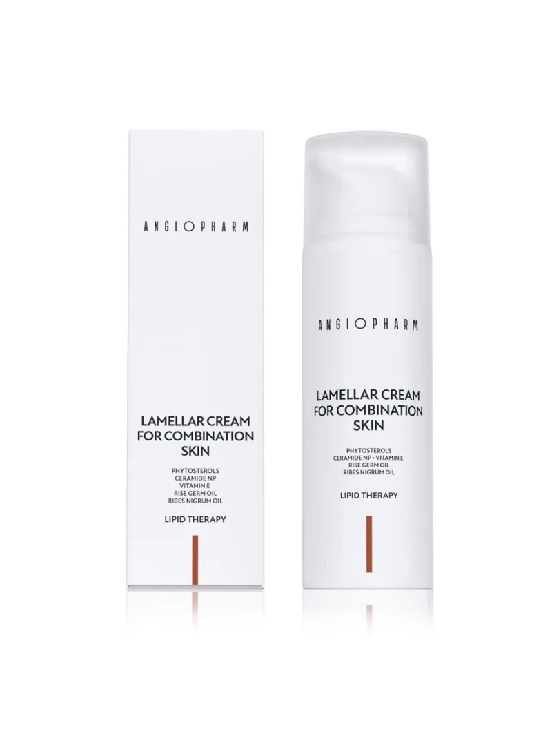 ANGIOPHARM ламеллярный крем для комбинированной кожи - 50 мл